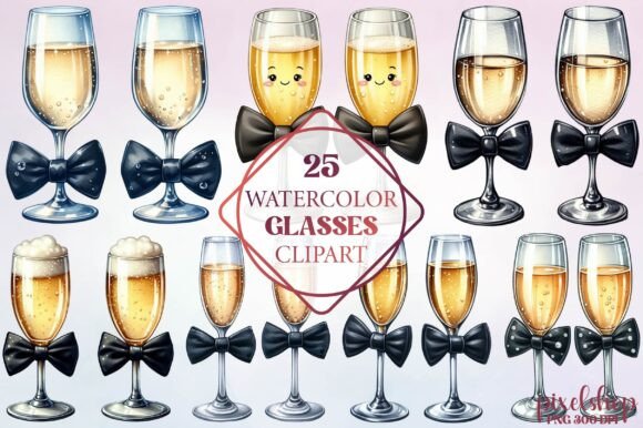 Watercolor Glasses Clipart: A Designer's Guide